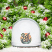 Vintage Sloth Vector Retro Wildlife Badge 2 (Noël)