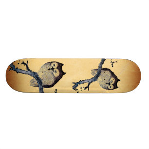 Vintage Sluimerende Uil Skateboard