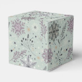 Vintage Snow Bedankdoosjes (Achterkant)