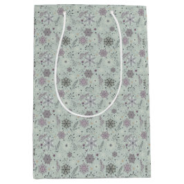 Vintage Snow Medium Cadeauzakje