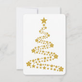 Vintage Snowman Merry Christmas Card Kaart (Achterkant)