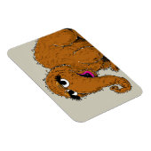 Vintage Snuffleupagus Magneet (Rechterzijde)