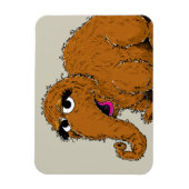 Vintage Snuffleupagus Magneet (Verticaal)