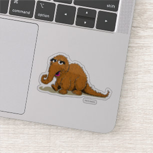 Vintage Snuffleupagus Sticker
