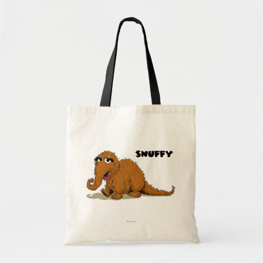 Vintage Snuffleupagus Tote Bag (Voorkant)