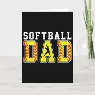 Vintage Softll Papa Retro Softll Pappadag Speldag  Kaart