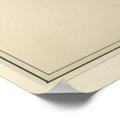 Vintage Solar System Diagram Poster (Hoek)