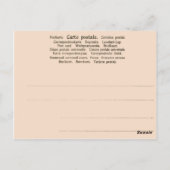 Vintage Spanje, Sitges, Museum Briefkaart (Achterkant)