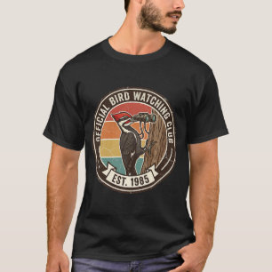 Vintage Specht "Vogelobservatieclub" 1985 T-shirt