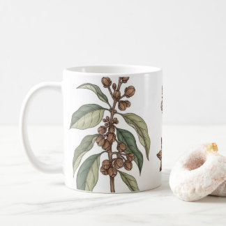 Vintage Spice Illustration Mug, Botanical Kitchen Koffiemok