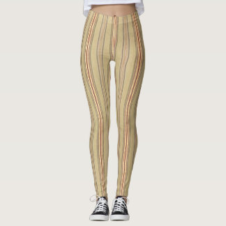 Vintage spoelhuls met strippen leggings