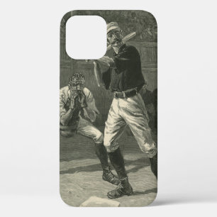 Vintage sport, honkbalspelers door Thulstrup iPhone 12 Hoesje