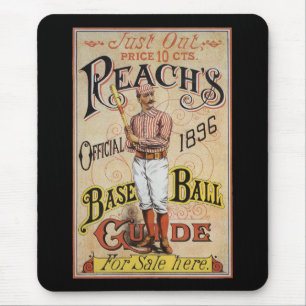 Vintage sporthonkbal, Reach's gidscoverafbeelding Muismat