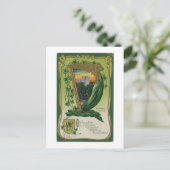 Vintage ST. Carte de jour Patricks (Debout devant)