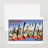 Vintage St. Louis, MO Carte postale (Devant / Derrière)