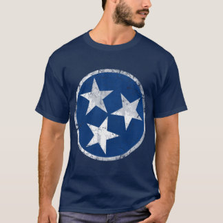 Vintage staatsvlag van Tennessee familie T-shirt