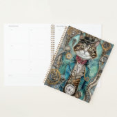 Vintage Steampunk Tabby Kat Planner (Display)