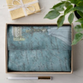 Vintage Steampunk Tissuepapier (Geschenk)