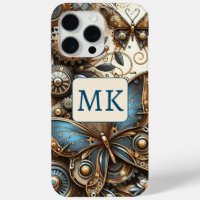 Vintage Steampunk Vlinders Met Monogram
