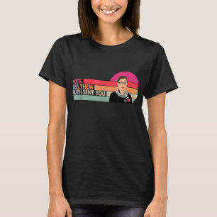 Vintage Stemming vertelt hen dat Ruth je rechten v T-shirt