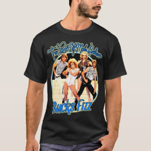 Vintage stijl popgroep t-shirt