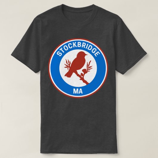 Vintage Stockbridge Massachusetts T-shirt (Design voorkant)