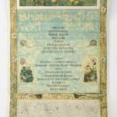 Vintage Storybook Forest Trifold Programme (Intérieur au milieu)