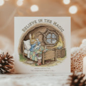 Vintage Storybook Peter Rabbit Feestdagenkaart