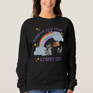 Vintage Street Cats Trui