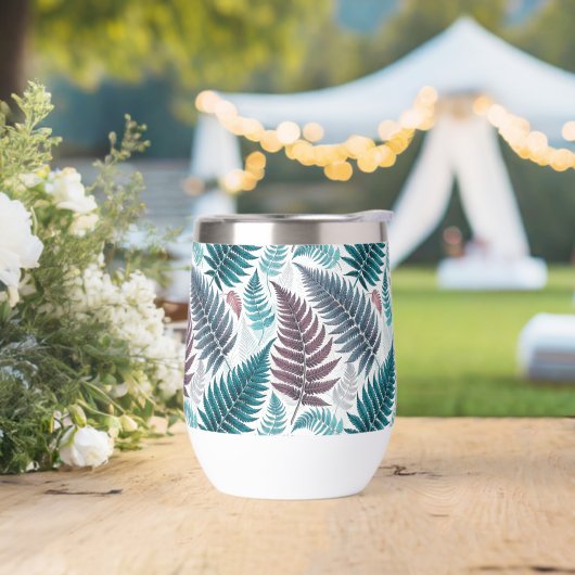 Vintage-style botanical fern leaves (Extérieur)