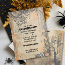 Vintage-style Halloween is in the Air Custom