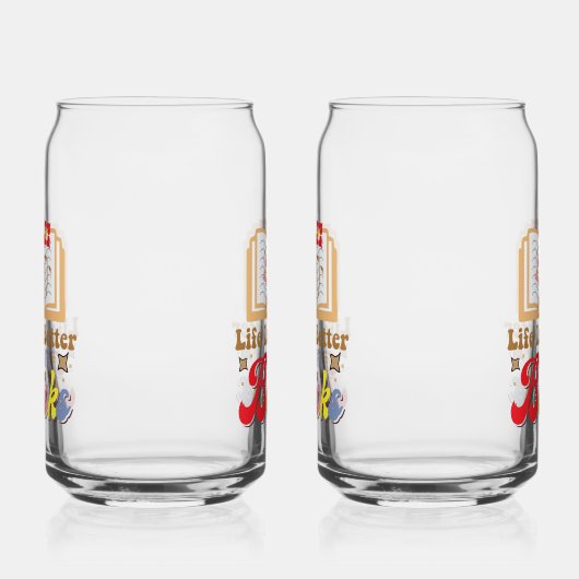 Vintage Style Reading & Library Graphic (Droite)