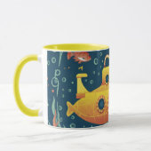 vintage submarine mug (Gauche)