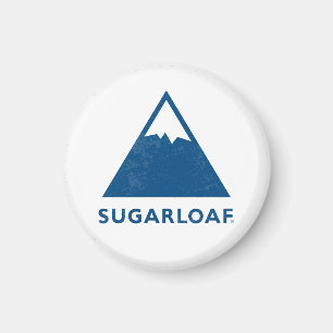 Vintage Sugarloaf Maine Ski Resort New England Magneet