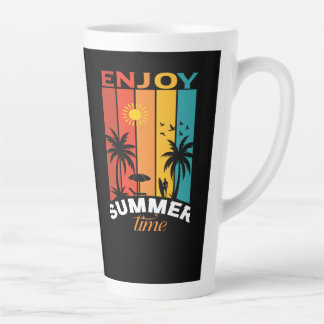 Vintage Summer Floral Mug – Retro Aesthetic Coffee