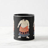 Vintage Sumo Wrestler Mok (Midden)