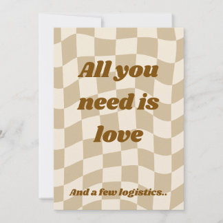 Vintage Sun Wedding Invitation Details Card