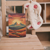 Vintage Sunset display Nom minimal