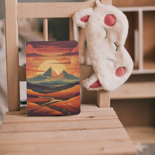 Vintage Sunset display Nom minimal