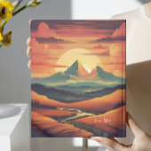 Vintage Sunset display Nom minimal