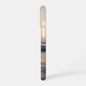 Vintage Sunset Sea iPhone 16 Hoesje (Linkerkant)