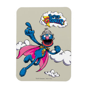 Vintage Super Grover Magneet