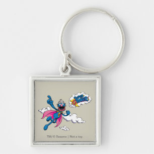 Vintage Super Grover Sleutelhanger