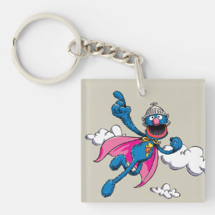 Vintage Super Grover Sleutelhanger