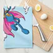 Vintage Super Grover Theedoek (Quarter Fold)