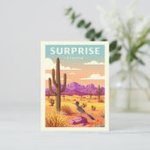 Vintage Surprise Arizona Briefkaart (Staand voorkant)