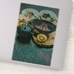 Vintage Sushi cadeau Sticker