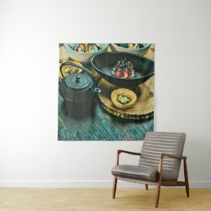 Vintage Sushi cadeau Wandkleed