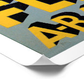 Vintage Swedish Airlines (ABA) Poster (Hoek)