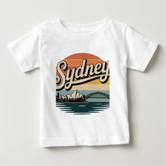 Vintage Sydney Australia Baby T-Shirt – Cute 